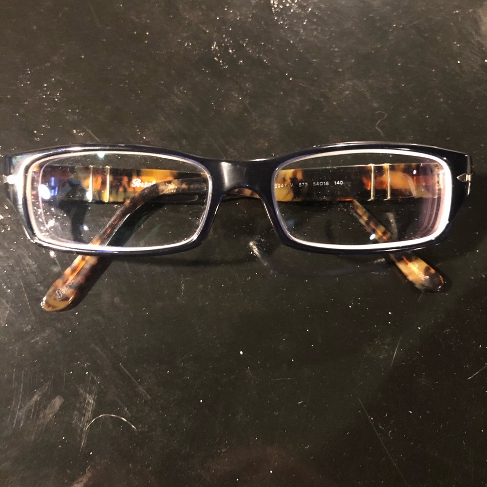 Men’s Persol glasses.